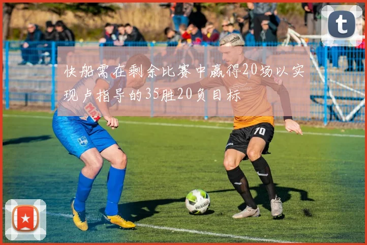 快船需在剩余比赛中赢得20场以实现卢指导的35胜20负目标